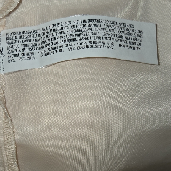 Endless Rose Cream Gold Skirt Knee-Length - Picture 5 of 5